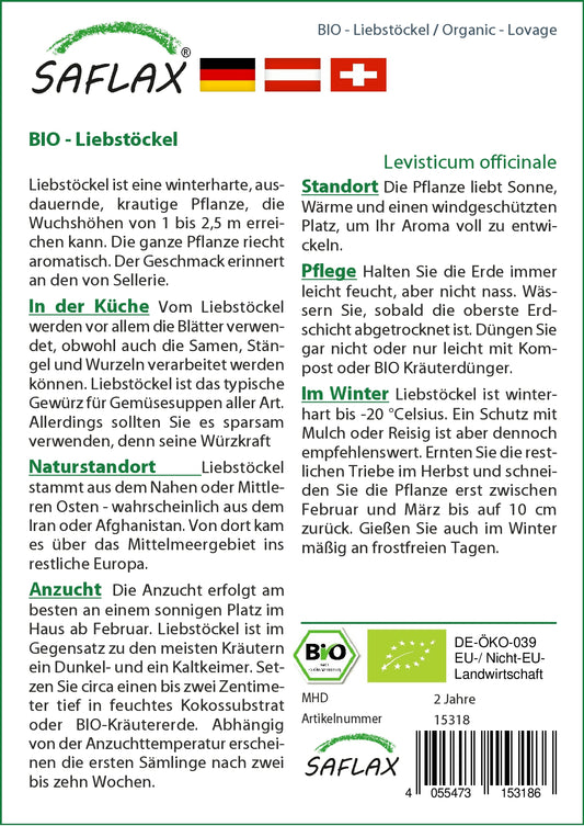  BIO Liebstöckel [MHD 01/2024]
