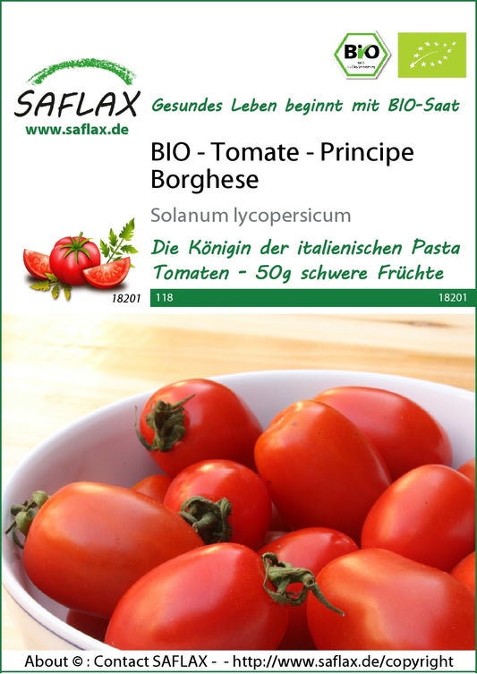  BIO Tomate Principe Borghese