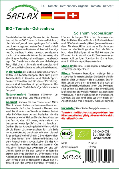  BIO Tomate Ochsenherz