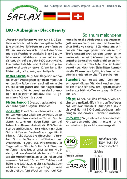  BIO Aubergine Black Beauty [MHD 10/2023]