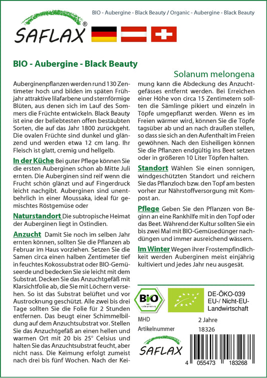  BIO Aubergine Black Beauty [MHD 10/2023]