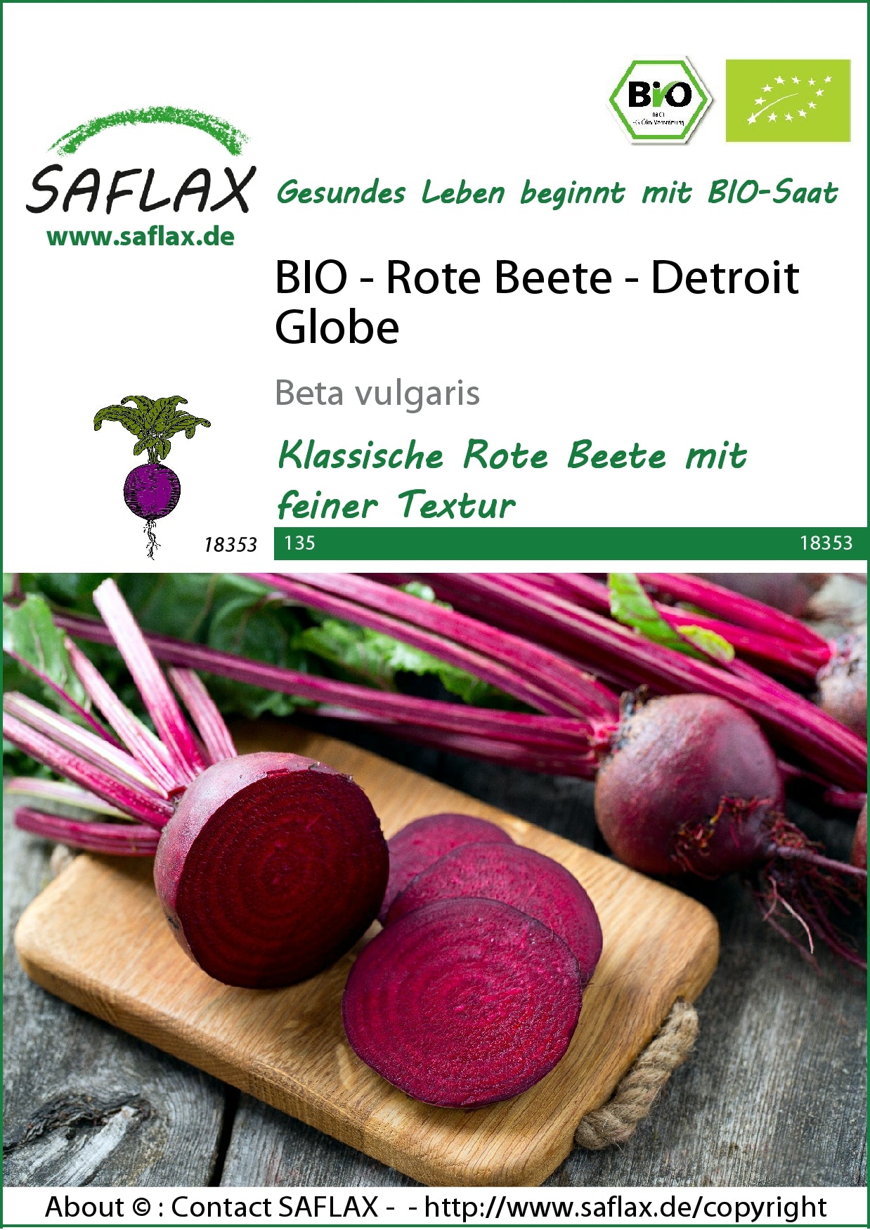  BIO Rote Beete Detroit Globe