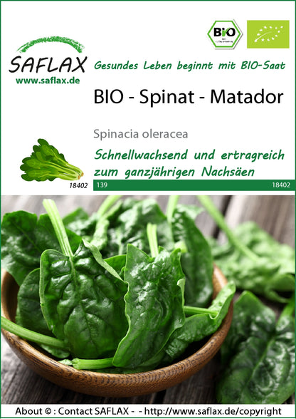  BIO Spinat Matador