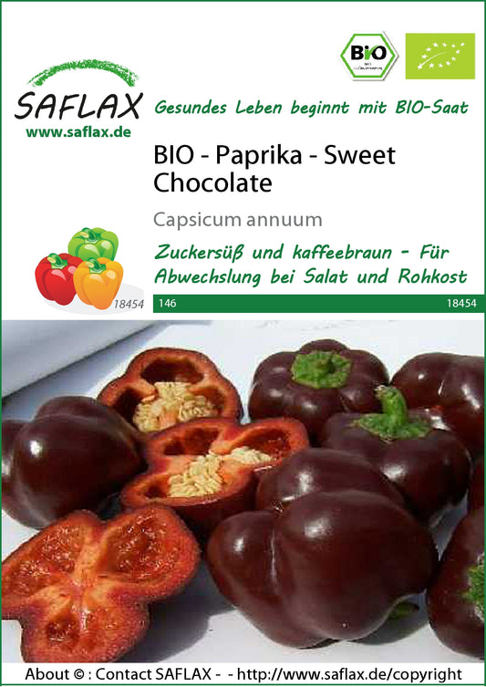  BIO Paprika Sweet Chocolate