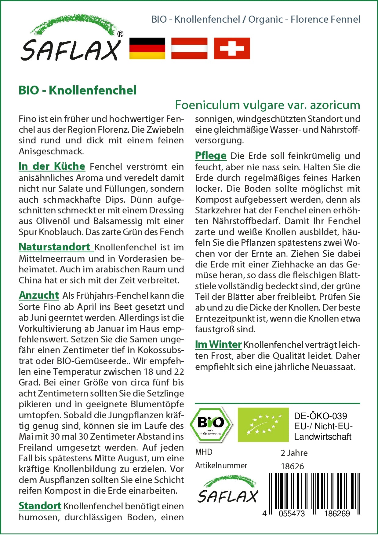  BIO Knollenfenchel [MHD 11/2023]