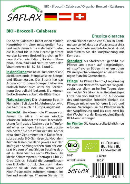  BIO Broccoli Calabrese [MHD 11/2023]