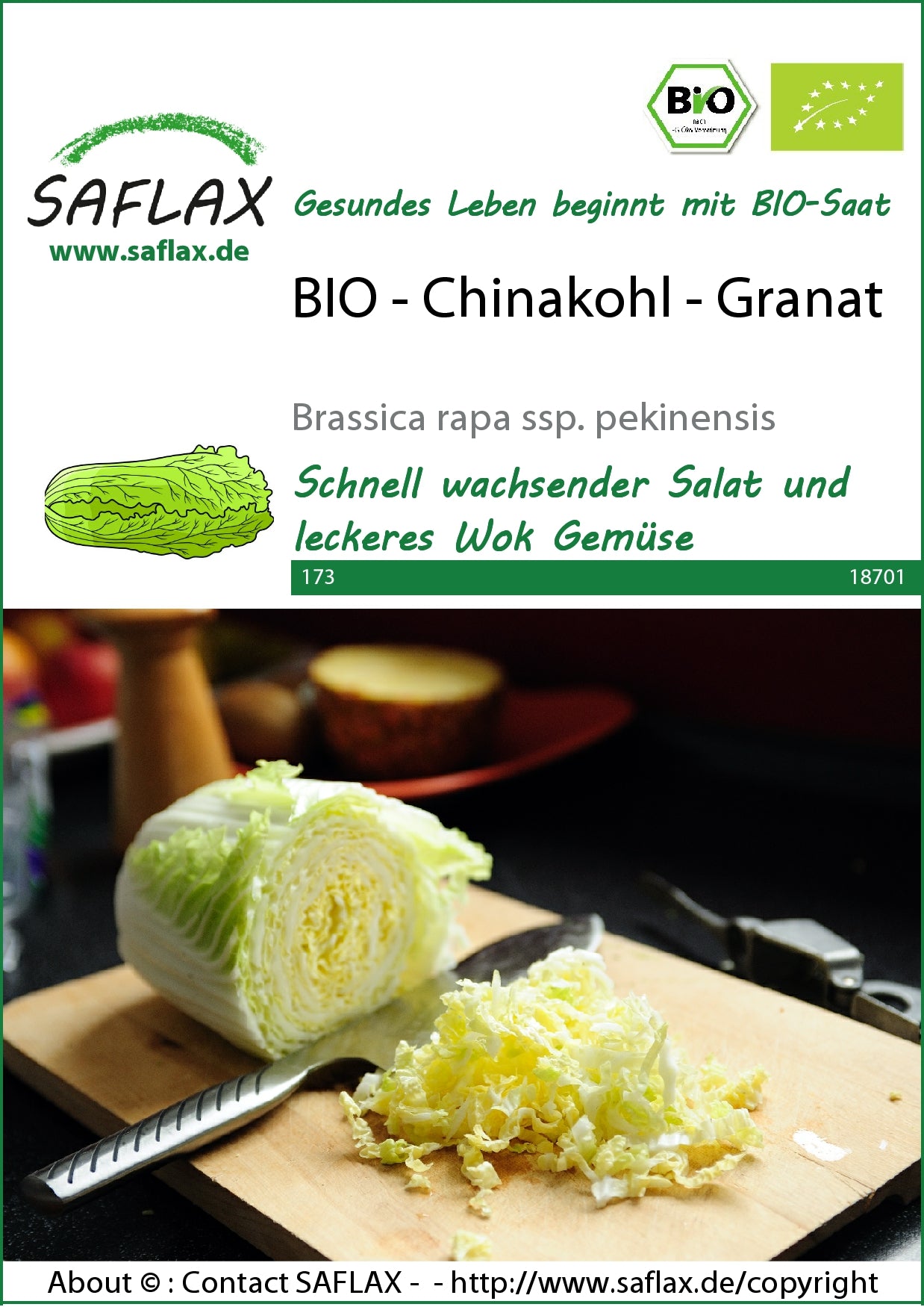  BIO Chinakohl Granat