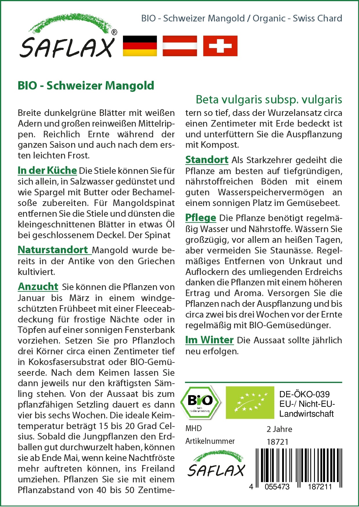  BIO Schweizer Mangold [MHD 11/2023]