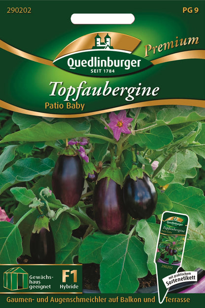  Topfaubergine Patio Baby F1-Hybride