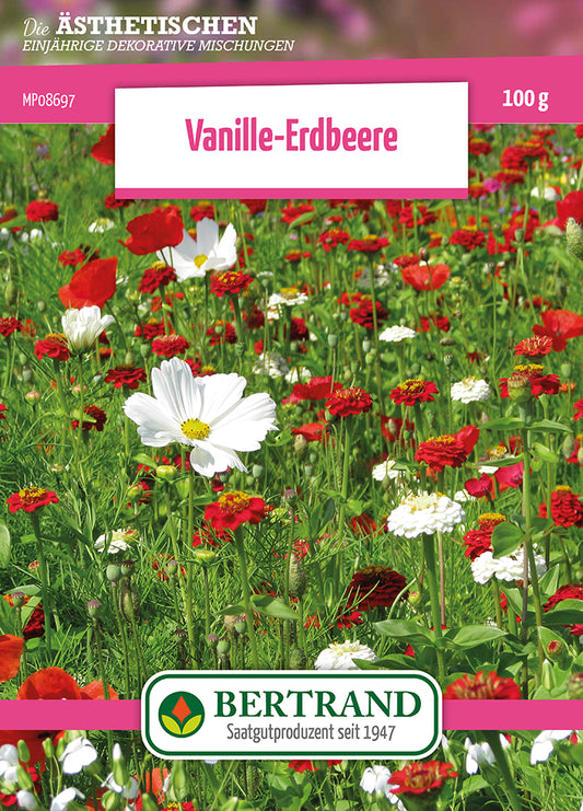  Blumenwiese Blumenteppich Vanille-Erdbeere (100 G)