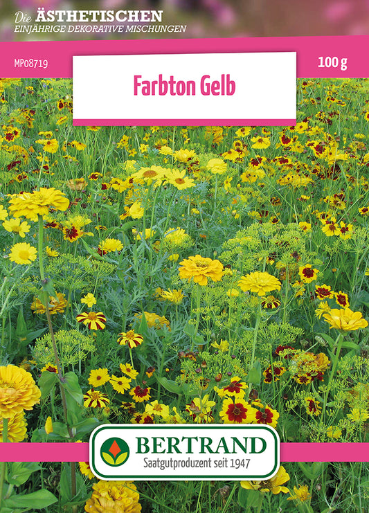  Blumenwiese Farbton Gelb (100 G)
