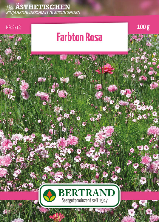  Blumenwiese Farbton Rosa (100 G)