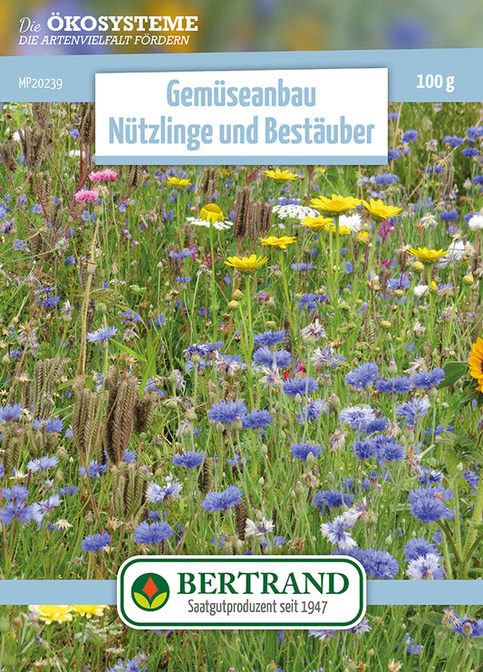  Blumenwiese Gemüseanbau Nützlinge Und Bestäuber (mehrjährig) (100 G)