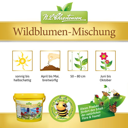  Wildblumen - Mischung Im 5 L Eimer