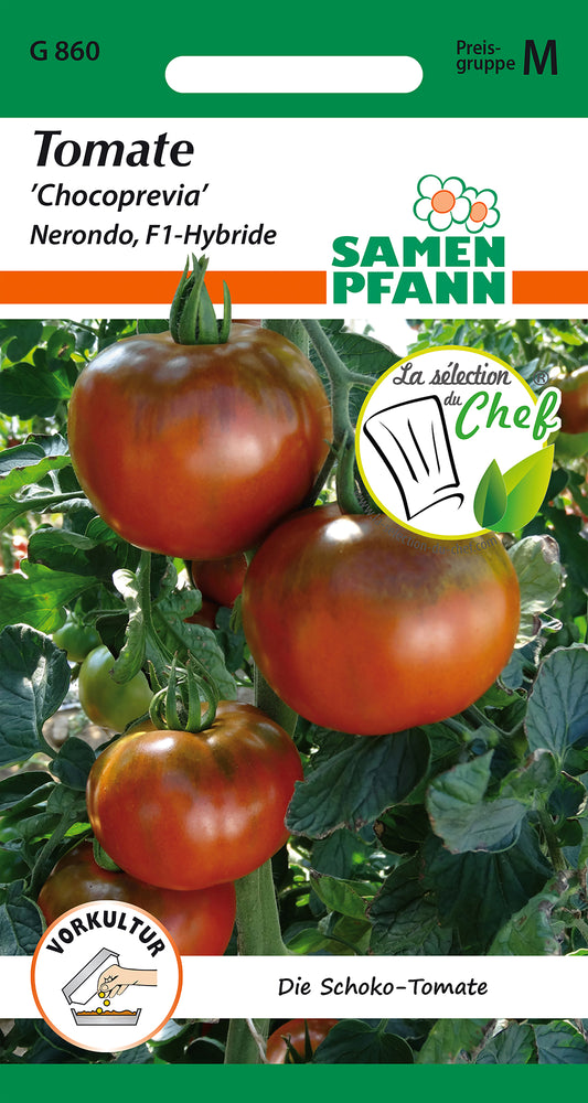  Tomate ChocoPrevia Nerondo F1-Hybride [MHD 01/2023]