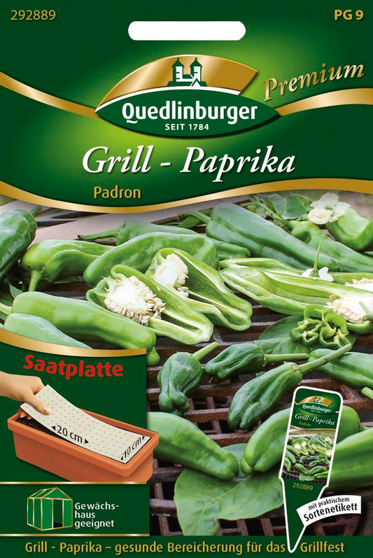  Grill-Paprika Padron (Saatplatte)