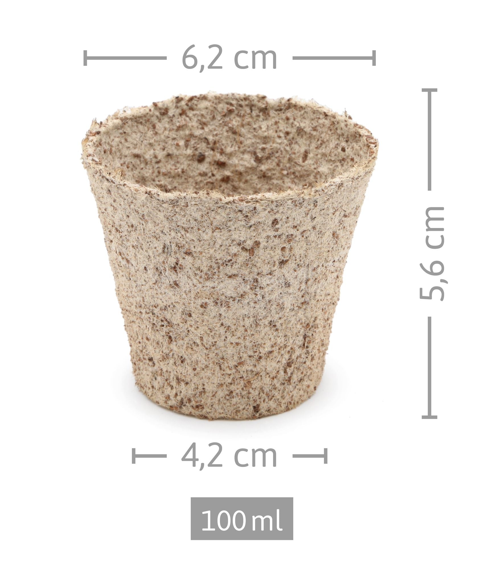  6 Cm Anzuchttopf Aus Kokos Rund (2592 Stück)