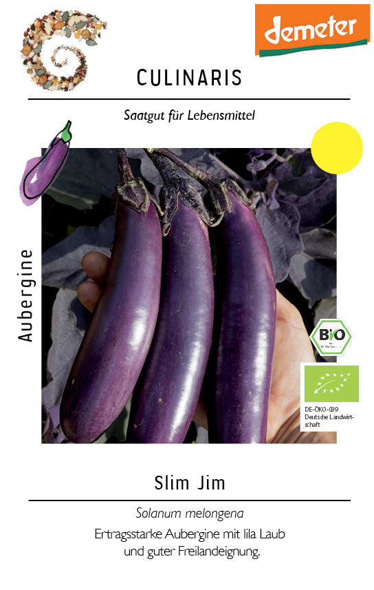  BIO Aubergine Slim Jim
