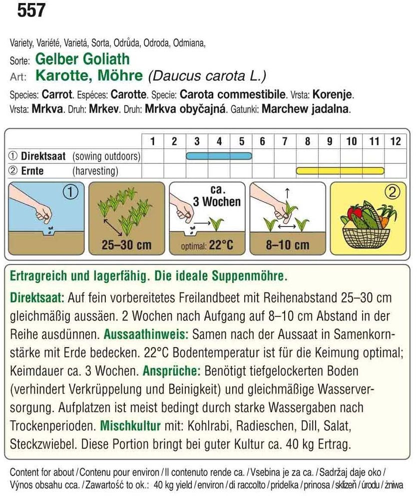  Möhre Gelber Goliath [MHD 12/2025]