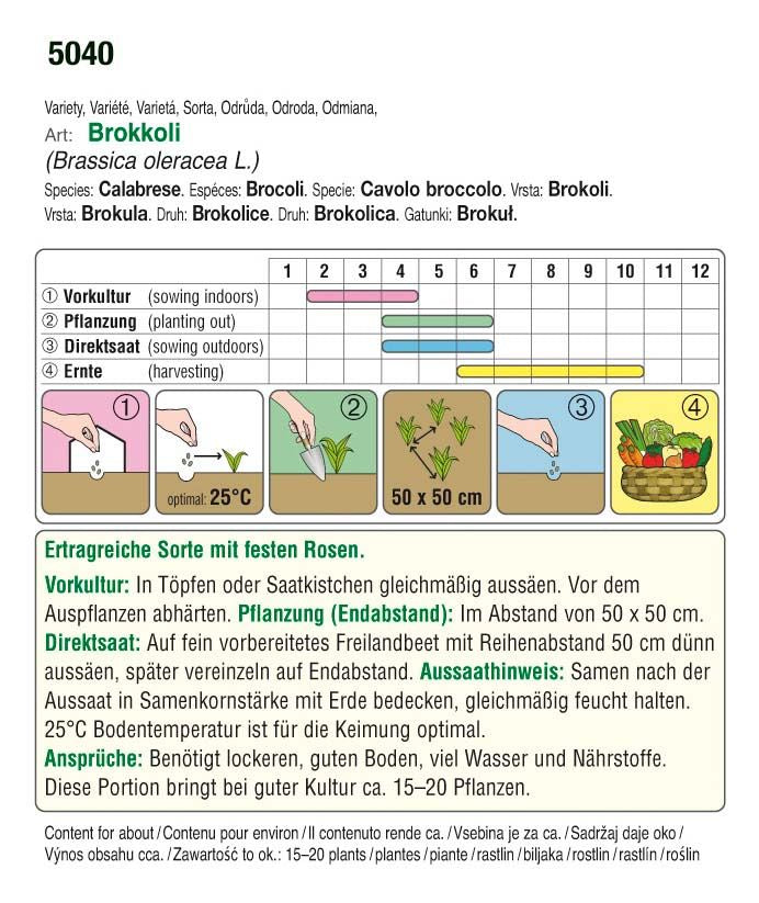  BIO Brokkoli Belstar F1 [MHD 12/2022]