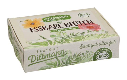  BIO Essbare Blüten Saatgut - Box S (Karton) [MHD 12/2023]