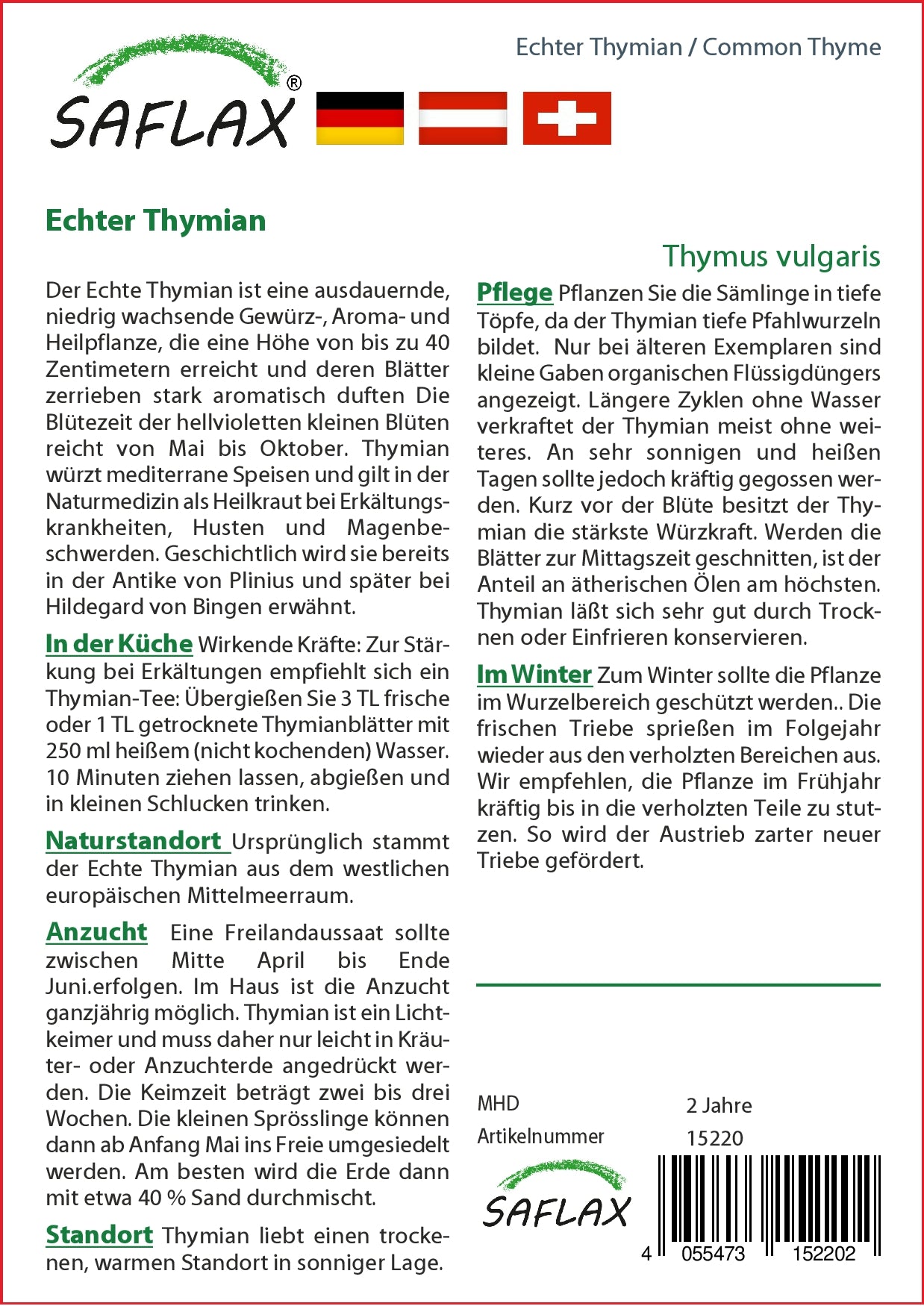  Echter Thymian [MHD 11/2025]