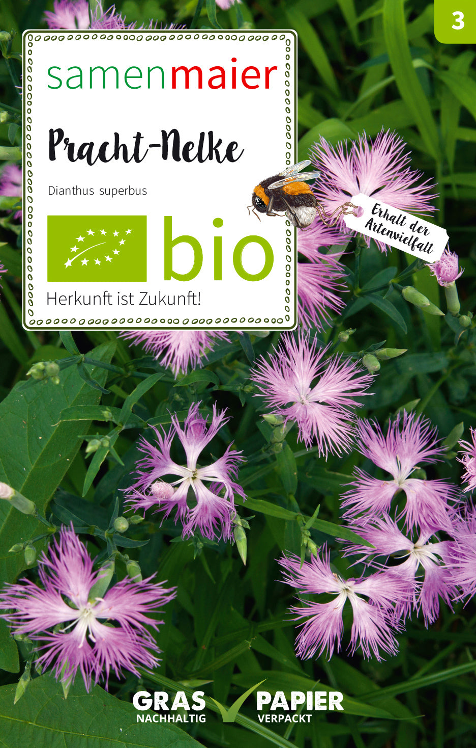  BIO Wildblüte Pracht - Nelke