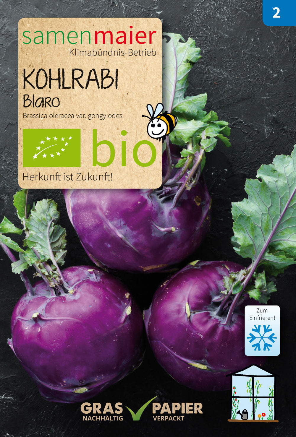  BIO Kohlrabi Blaro