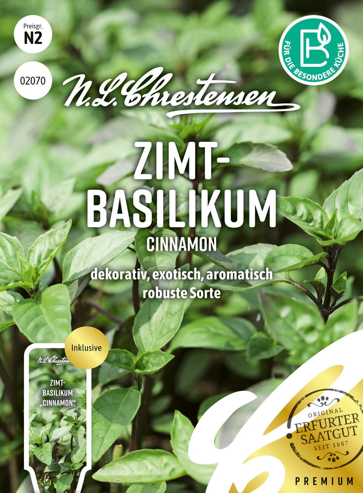  Zimt - Basilikum Cinnamon