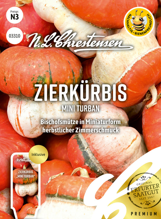  Zierkürbis Mini Turban [MHD 01/2025]