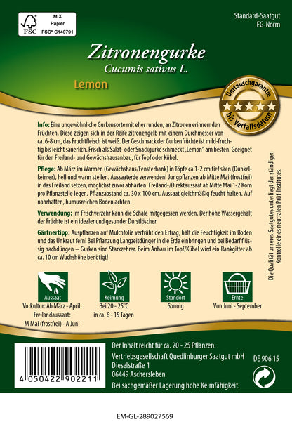  Gurke Lemon