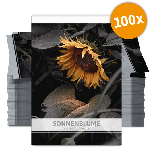  Sonnenblume Für Werbezwecke (100 Tütchen)