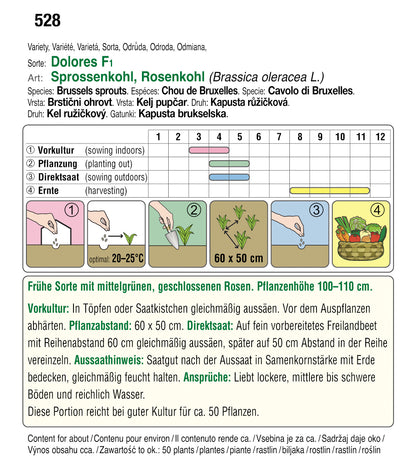  Sprossenkohl Dolores F1 [MHD 12/2025]