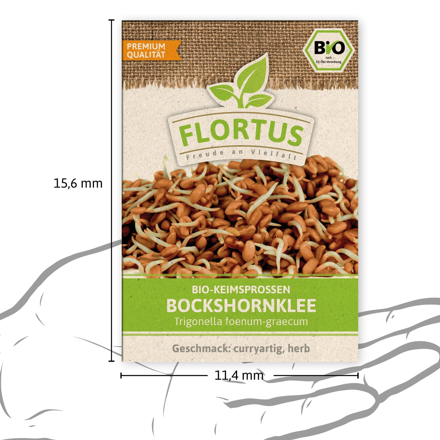  BIO Keimsprossen Bockshornklee