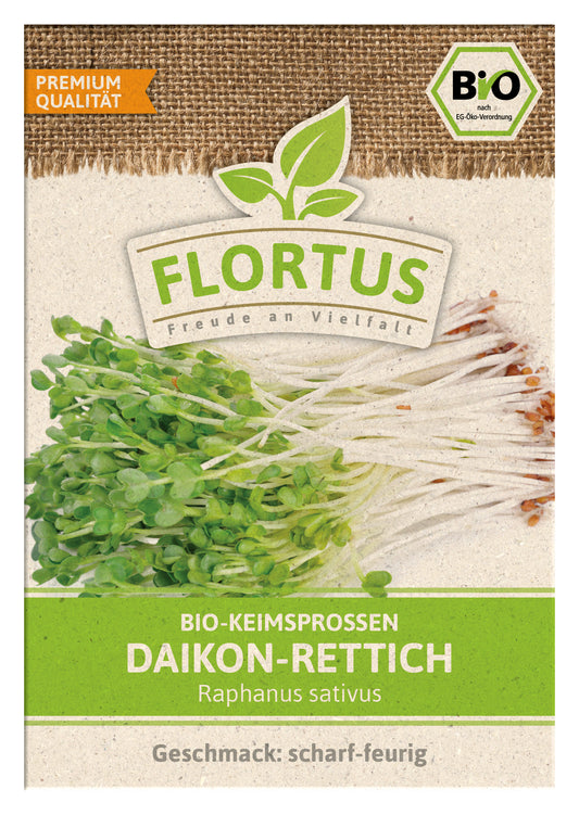  BIO Keimsprossen Daikon-Rettich