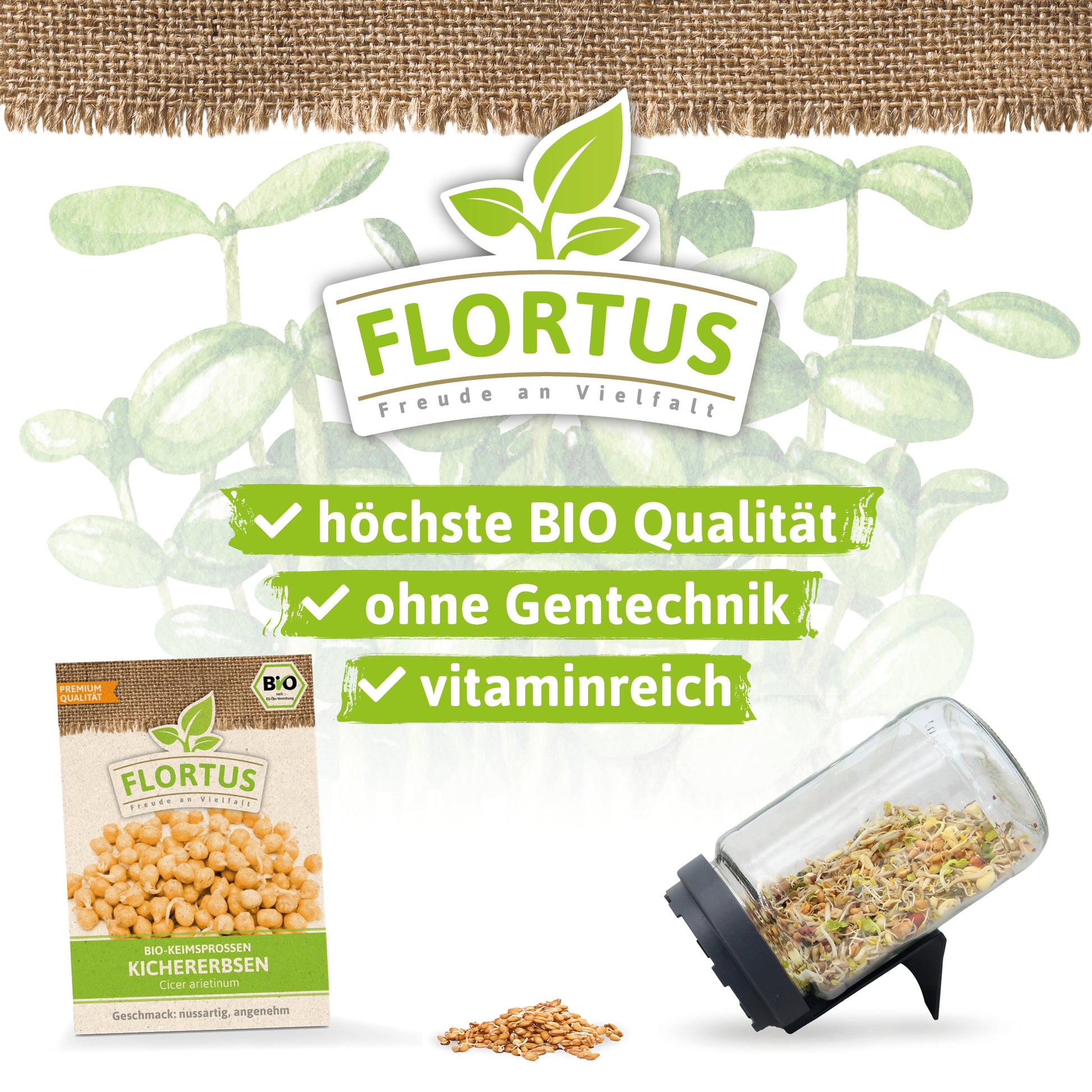 BIO Keimsprossen Kichererbse