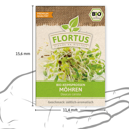 BIO Keimsprossen Möhre