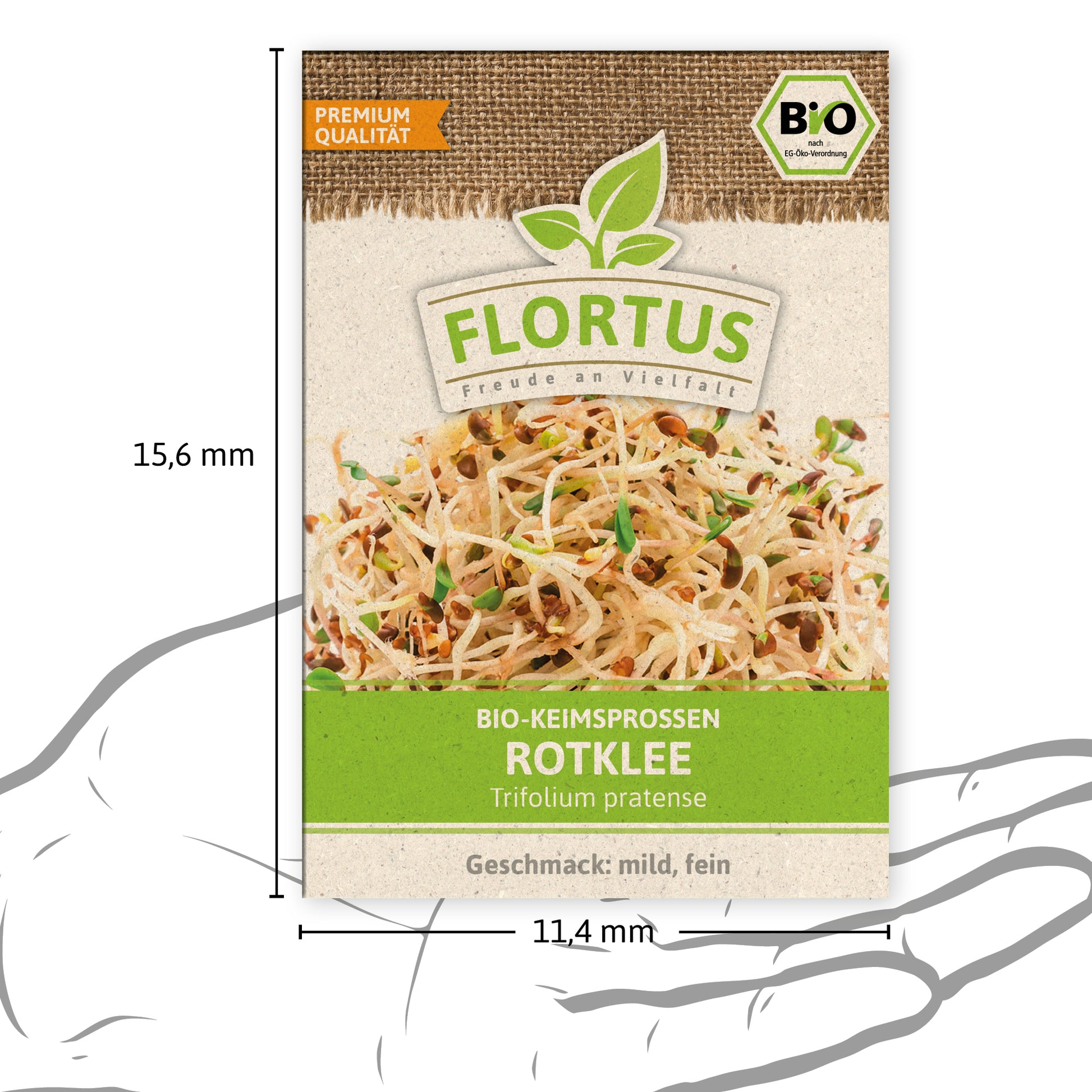  BIO Keimsprossen Rotklee