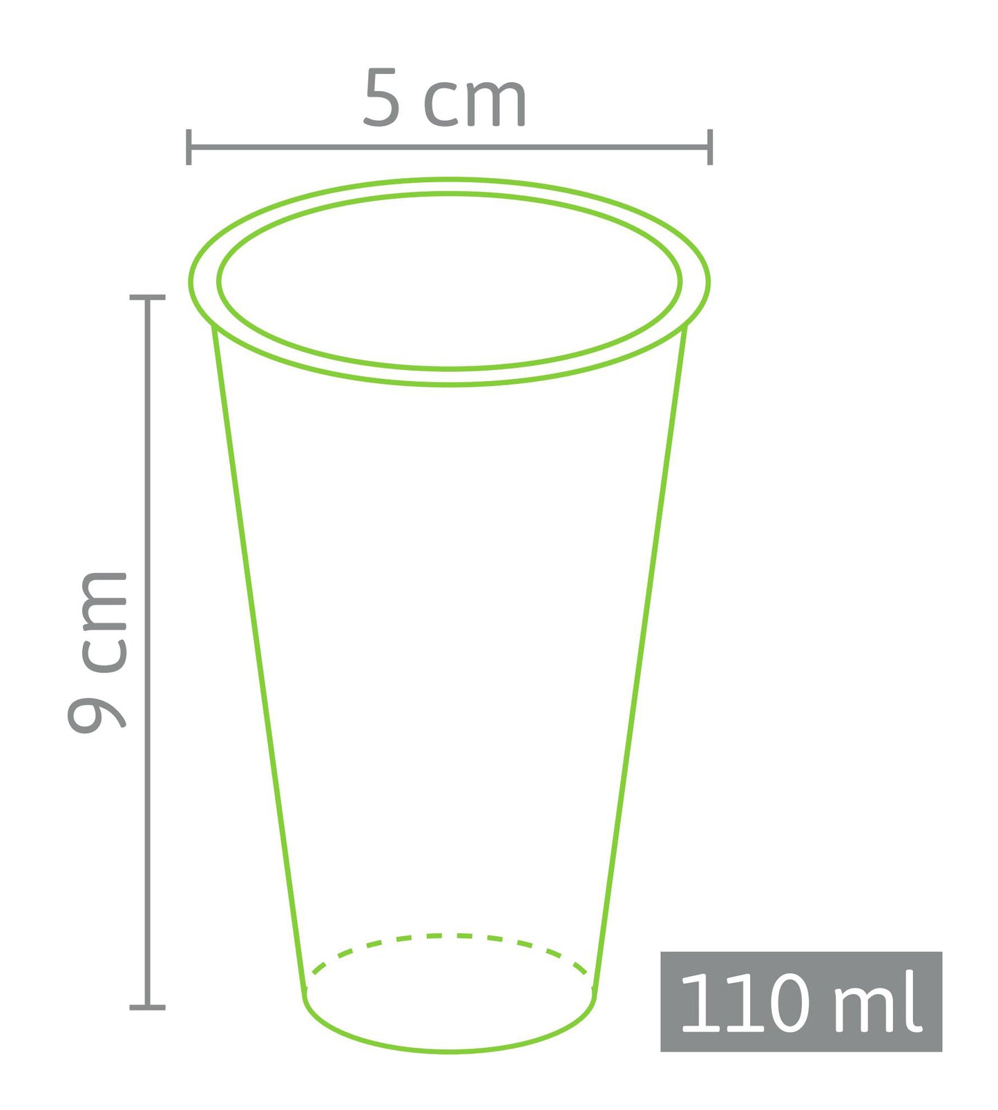  9 X 5 Cm Anzuchttopf Rund (2170 Stück)