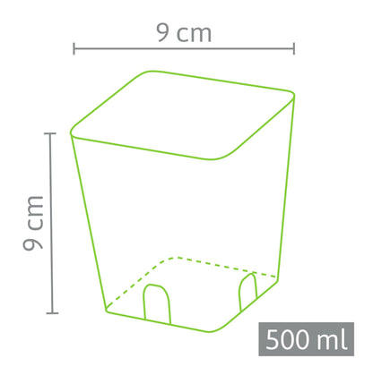  9 X 9 Cm Anzuchttopf Quadratisch (740 Stück)