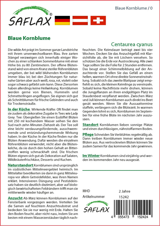  Blaue Kornblume