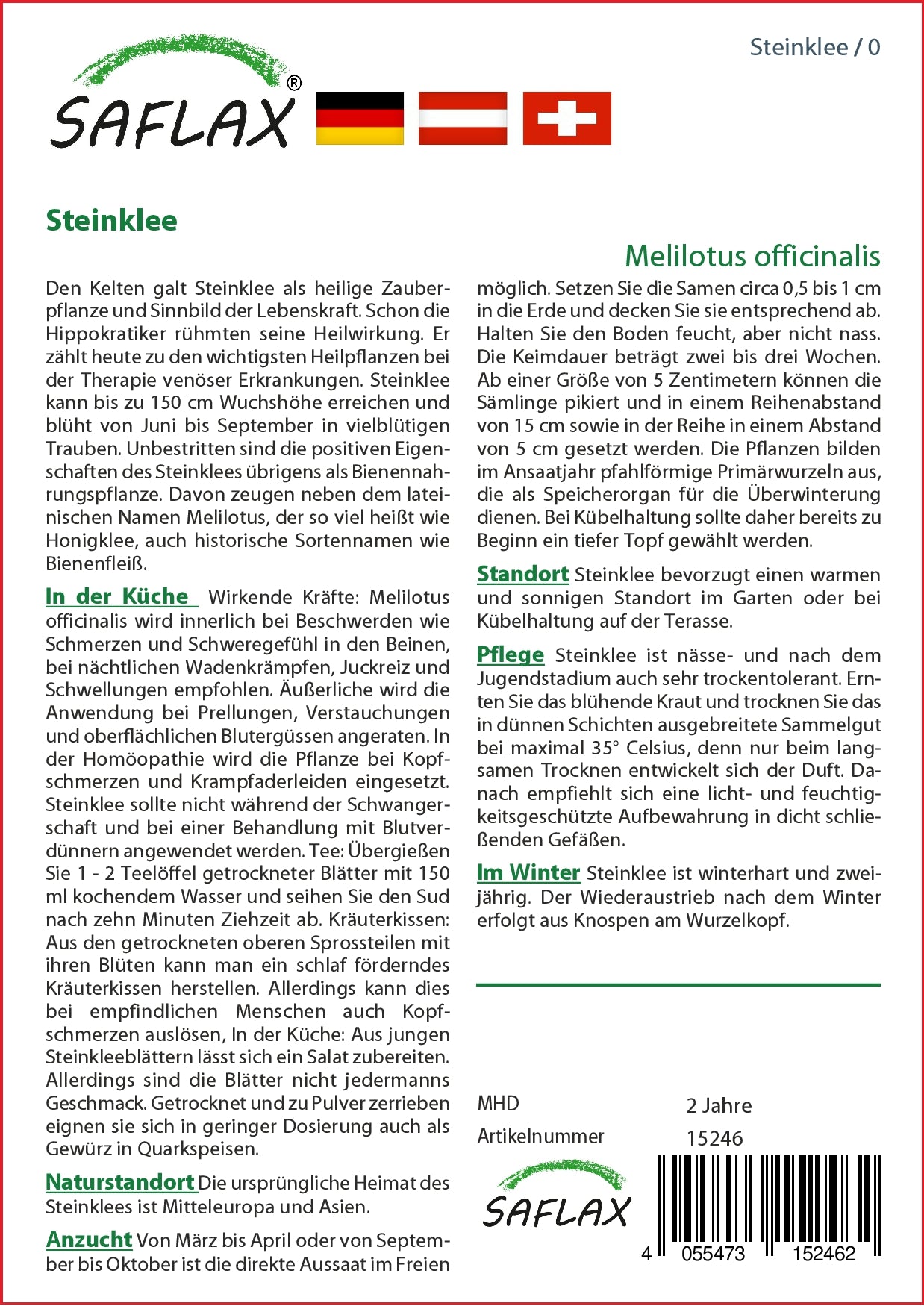  Steinklee