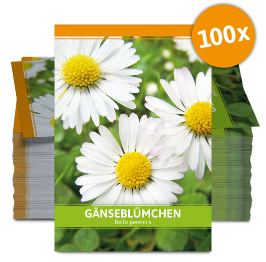  Gänseblümchen Für Werbezwecke (100 Tütchen)