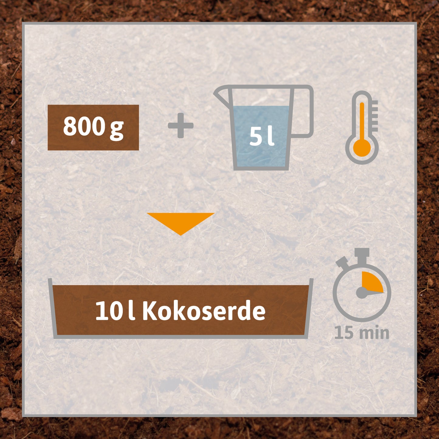  Kokoserde (800 G, Ergibt 10 L)