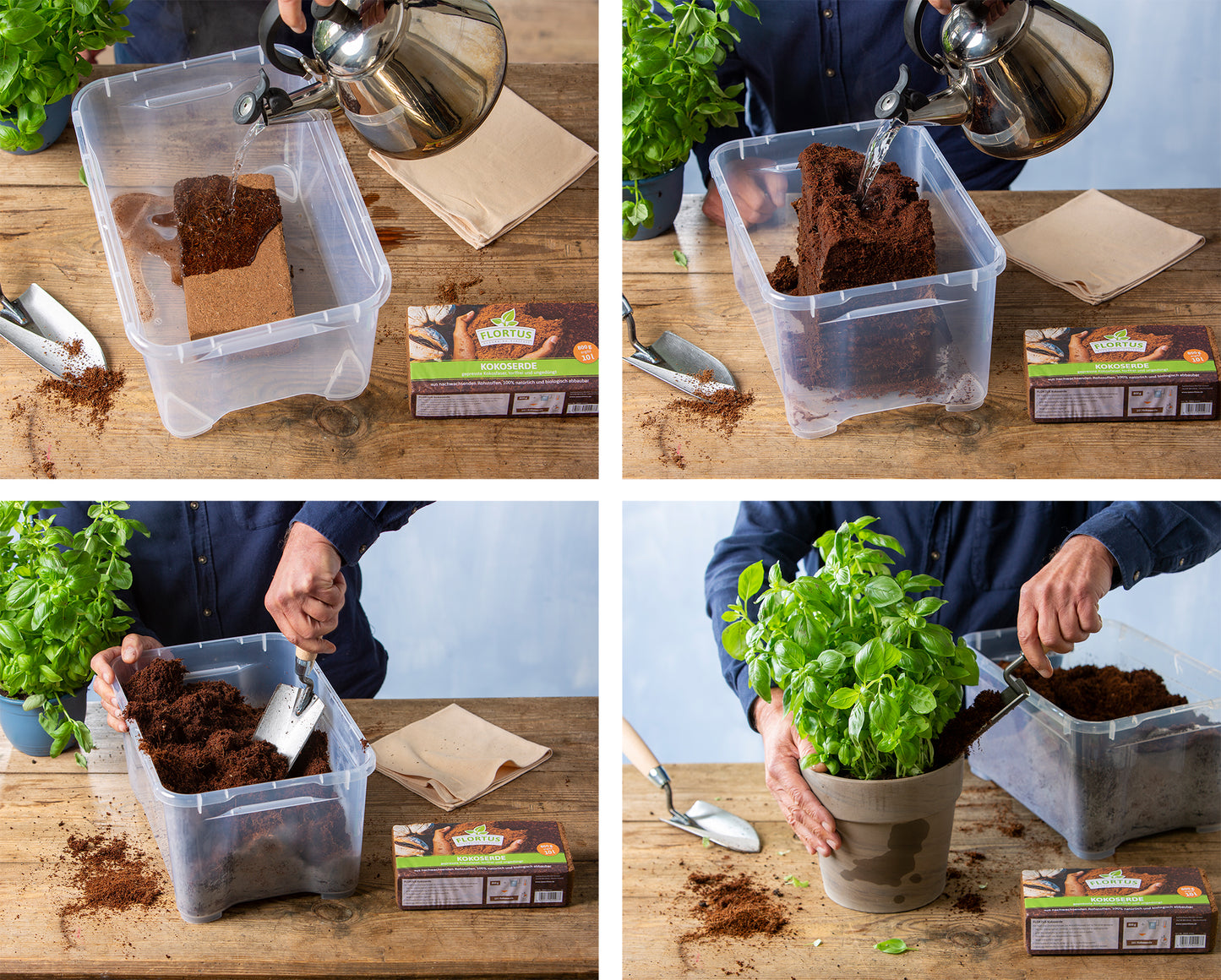  Kokoserde (800 G, Ergibt 10 L)