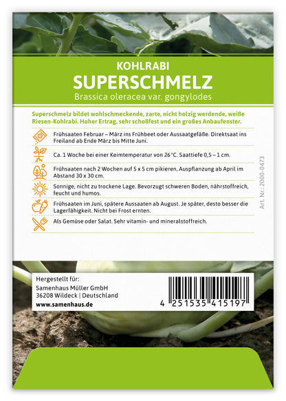  Kohlrabi Superschmelz
