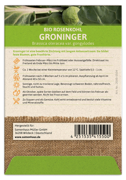  BIO Rosenkohl Groninger