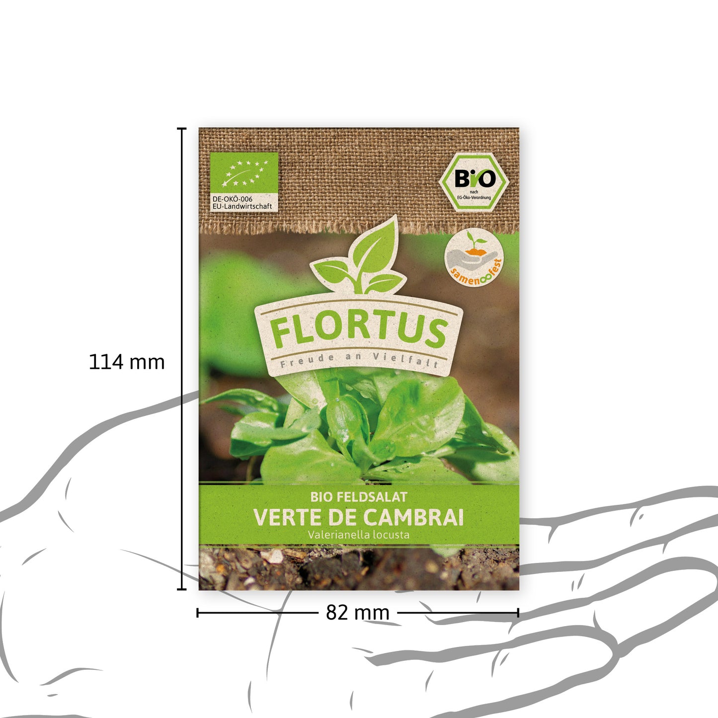  BIO Feldsalat Verte De Cambrai