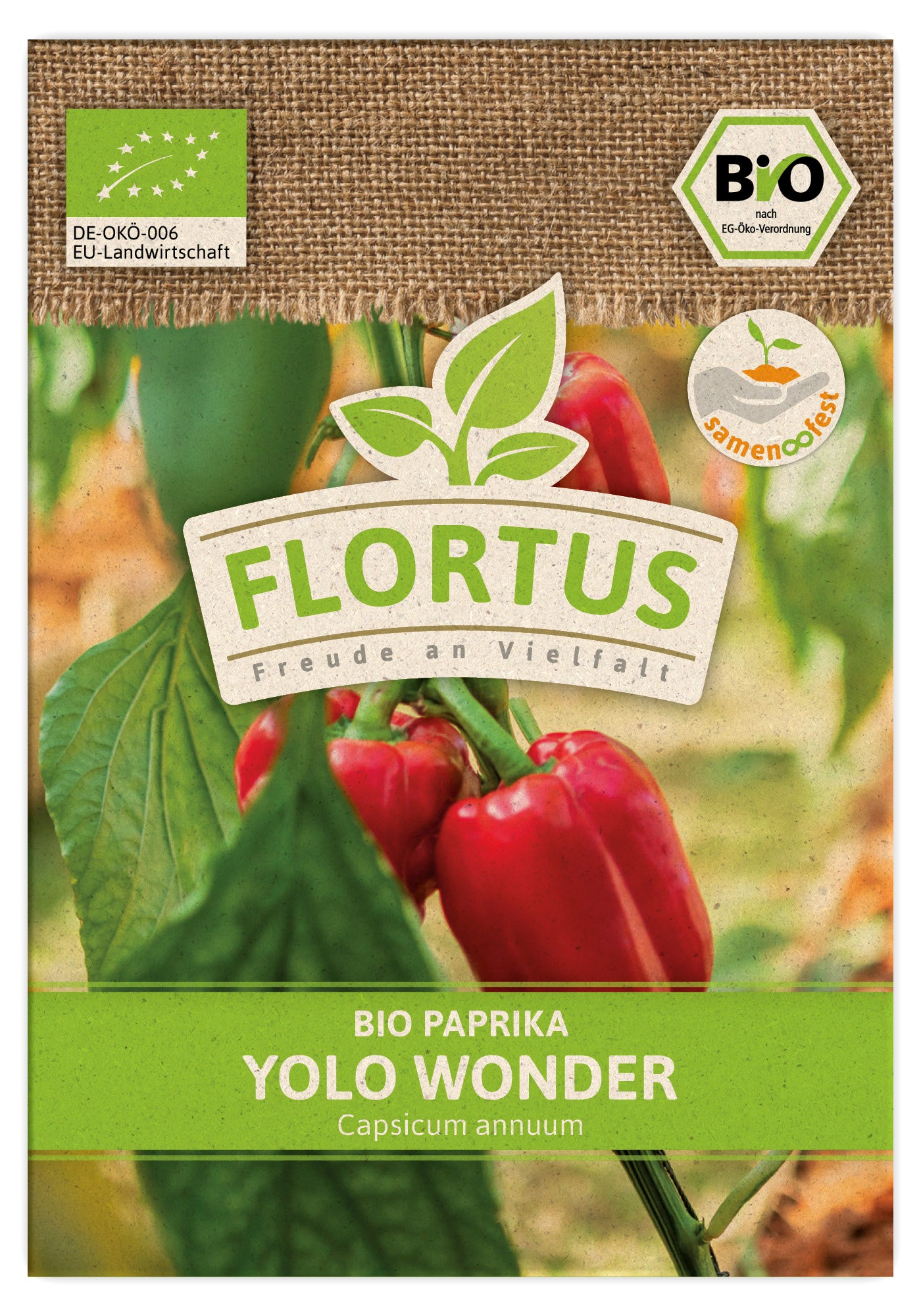  BIO Paprika Yolo Wonder