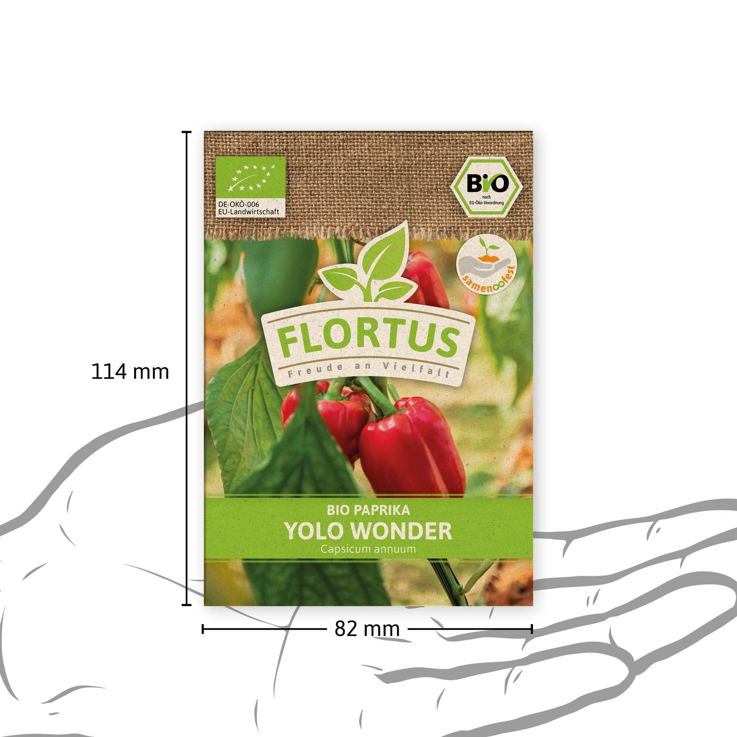  BIO Paprika Yolo Wonder
